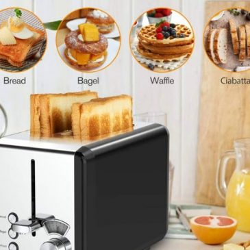 2 Slice Stainless Steel Toaster, whall Toaster Best Rated Prime