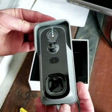 WiFi Video Doorbell Camera, XTU Wireless Doorbell Camera with Chime, 1080P HD, 2-Way Audio – C4