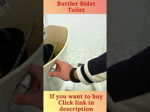 Clear Rear – The Buttler Bidet Toilet Attachment Easy Setup Non-Electric Mechanical Bidet Sprayer,
