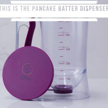 KPKitchen Pancake Batter Dispenser – Perfect for making pancakes, cupcakes, cakes, crepes & waffles