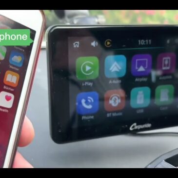 CARPURIDE Car Stereo with Wireless Apple CarPlay&Android Auto